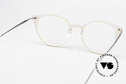 Lindberg 6548 NOW Edle Damenbrille Cateye Stil, ungetragenes Designerstück mit original Lindberg Etui, Passend für Damen