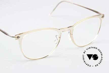 Lindberg 6529 47 NOW Edle Damenbrille Transparent, kann schon jetzt als 'vintage Lindberg' tituliert werden, Passend für Damen