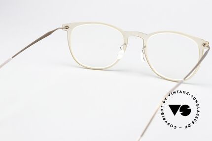 Lindberg 6529 47 NOW Edle Damenbrille Transparent, ungetragenes Designerstück mit original Lindberg Etui, Passend für Damen