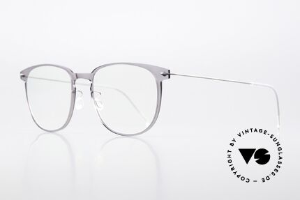 Lindberg 6549 NOW Damenbrille Semi Transparent, sehr hochwertiges Compositematerial mit Titanbügeln, Passend für Damen