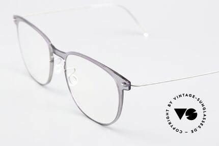 Lindberg 6549 NOW Damenbrille Semi Transparent, hauchdünne semi-transparente Front: Leichtigkeit pur, Passend für Damen