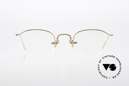 Oliver Peoples OP29C Gold-Filled Brille Von 1991, Brillendesign inspiriert vom 20er Art Deco Jahrzehnt, Passend für Herren und Damen