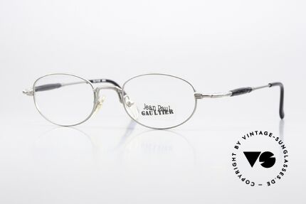 Jean Paul Gaultier 55-7202 Titanium Vintage Brille 90er Details