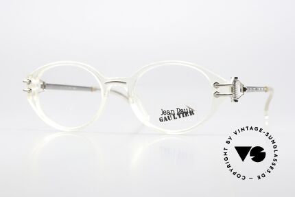 Jean Paul Gaultier 55-5201 Steampunk Brille Von 1996 Details