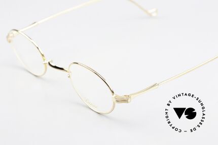 Lunor II 20 Vergoldete Fassung Small, edle Legierung GP = GOLD PLATED (22kt vergoldet), Passend für Herren und Damen
