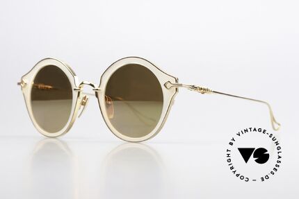 Chrome Hearts Bella Hadid White Pearl Gold Verspiegelt, entsprechend wurde das Modell 'BELLA' benannt!, Passend für Damen