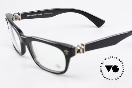 Chrome Hearts Gittin Any 52 Rockstar Brille 52mm Größe, Azetat-Fassung kann natürlich beliebig verglast werden, Passend für Herren