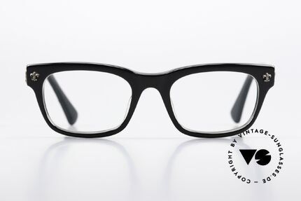Chrome Hearts Gittin Any 49 Rockstar Brille 49mm Größe, markante Luxus-Herrenbrille in S Größe 49/19-145, Passend für Herren
