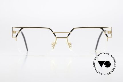 Cazal 248/3 Original 90er No Retro Brille, halb rahmenlos in TOP-Qualität (made in Germany), Passend für Herren und Damen