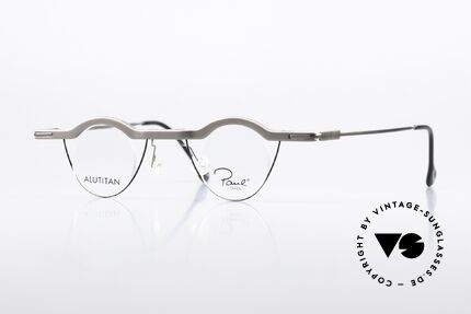 Paul Chiol 2019 Rare Bauhaus Brille Titanium Details