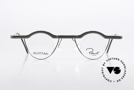 Paul Chiol 2019 Rare Bauhaus Brille Titanium, ein Synonym für anspruchsvolle rahmenlose Brillen, Passend für Herren und Damen