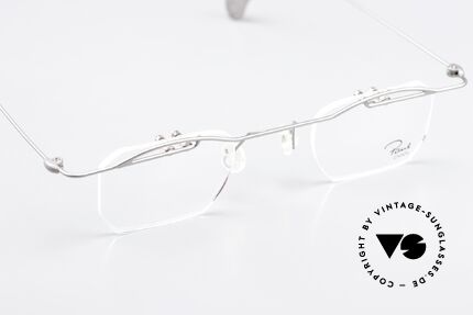 Paul Chiol 02 Randlosbrille Mit Oberbalken, M.02 Ruthenium, Glasbreite 41mm, Nasensteg 18mm, Passend für Herren und Damen