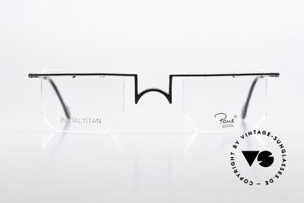 Paul Chiol 2021 Architekten Brille Eckig, die Kleinstserie wurde von 1998 bis 2005 produziert, Passend für Herren und Damen