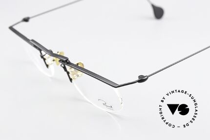 Paul Chiol 10 Kunst Und Handwerk Brille, Gläser sind mit kleinen Schrauben am Rahmen fixiert, Passend für Herren und Damen