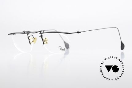 Paul Chiol 10 Kunst Und Handwerk Brille, eckiger Rahmen im Bauhaus Stil (Kunst & Handwerk), Passend für Herren und Damen