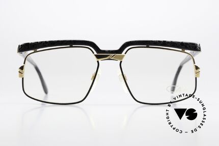 Cazal 246 Echte 90er Designer-Brille, tolle Designelemente & einzigartiges Rahmenmuster, Passend für Herren und Damen