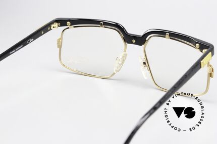 Cazal 246 Echte 90er Designer-Brille, Demogläser können beliebig ersetzt werden, Gr. 57/16, Passend für Herren und Damen