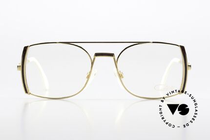 Cazal 242 Tyga Hip Hop Vintage Brille, u.a. getragen vom Rapper 'Tyga' (BET-Awards, 2011), Passend für Herren und Damen