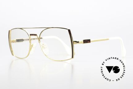 Cazal 242 Tyga Hip Hop Vintage Brille, kantiges & ausdrucksstarkes Design in Top-Qualität, Passend für Herren und Damen