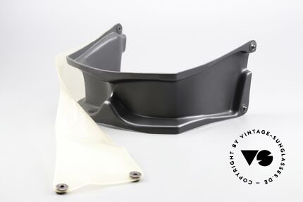 Parasite Sporn Star Futuristische Sonnenbrille, Größe: medium, Passend für Herren und Damen