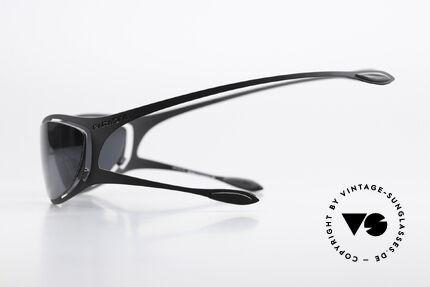 Parasite Morph Science-Fiction Sonnenbrille, charakteristische Doppelbügel = Haltesystem 'STEREO', Passend für Herren und Damen