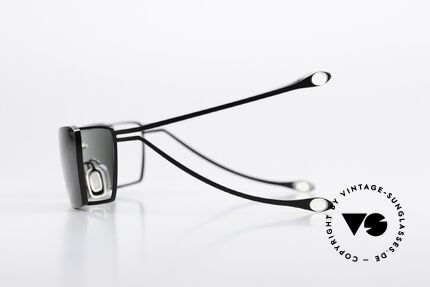 Parasite Hybride 3 Eye-Catcher Sonnenbrille, charakteristische Doppelbügel = Haltesystem 'STEREO', Passend für Herren und Damen