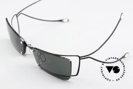 Parasite Hybride 3 Eye-Catcher Sonnenbrille, das Modell Hybride ist von 2005 (ungetragen & mit Etui), Passend für Herren und Damen