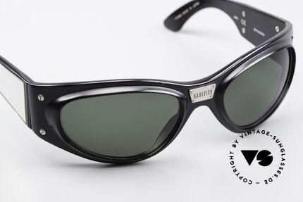 Jean Paul Gaultier 56-5001 Wrap Steampunk Sonnenbrille, ungetragen (wie alle unsere vintage Gaultier Brillen), Passend für Herren