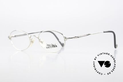 Jean Paul Gaultier 55-8110 Ähnlich Belly Gaultier 57-7201, leichter TitaniumRahmen, Größe 48/19, made in Japan, Passend für Herren und Damen
