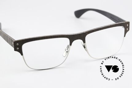 Lucas de Stael Nemus 14 Brille Aus Naturprodukten, ungetragen von 2016; Lieferung in einem de Staël Etui, Passend für Herren