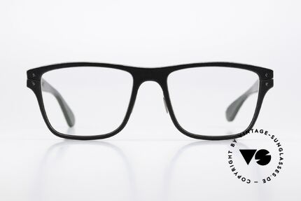 Lucas de Stael Minotaure MR 01 Leder Naturbrille Herren, eine klassische Designerbrille; handmade in France, Passend für Herren
