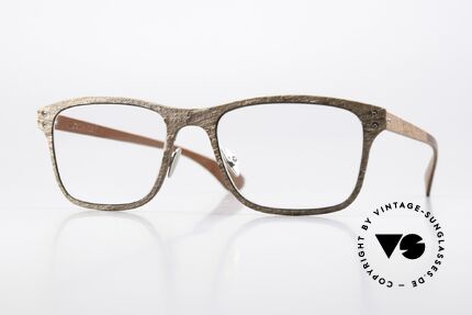 Lucas de Stael Stratus Thin 02 Copper Granite Leder Braun Details
