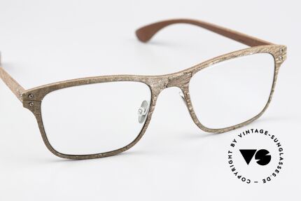 Lucas de Stael Stratus Thin 02 Copper Granite Leder Braun, ungetragen von 2017; Lieferung in einem de Staël Etui, Passend für Herren