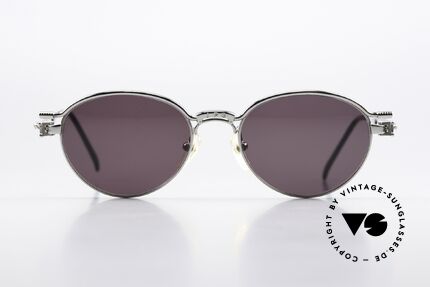 Jean Paul Gaultier 56-4172 Unisex Designerbrille 1992, Designerstück mit 'JPG'-Logo auf der Brücke / Steg, Passend für Herren und Damen