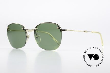 Jean Paul Gaultier 58-0171 Faltbare Sonnenbrille 90er, ein echtes Designerstück in TOP-Qualität; 100% UV, Passend für Herren und Damen