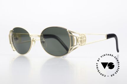 Jean Paul Gaultier 58-6102 True Vintage Sonnenbrille, heutzutage oft als "STEAMPUNK-Brille" bezeichnet, Passend für Herren und Damen