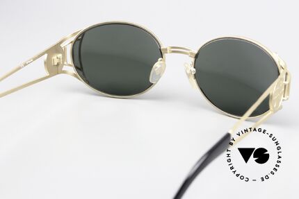 Jean Paul Gaultier 58-6102 True Vintage Sonnenbrille, KEINE RETROBRILLE; ein 30 Jahre altes ORIGINAL, Passend für Herren und Damen