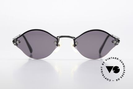 Jean Paul Gaultier 56-7111 Randlose Sonnenbrille 90er, schlichte Randlos-Brille; dennoch markant & originell, Passend für Herren und Damen