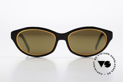 Jean Paul Gaultier 58-7204 Gold Verspiegelte Brille 1999, tolle Metall-Kunststoff-Kombination & Kolorierung, Passend für Herren und Damen
