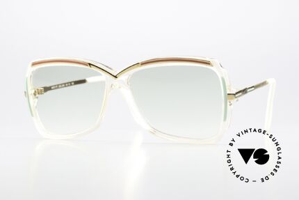 Cazal 177 Damen Designerbrille 1987 Details
