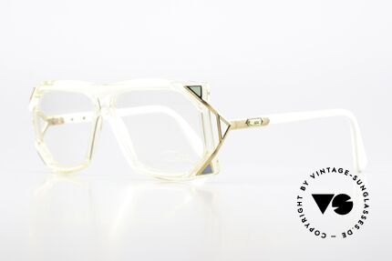 Cazal 184 Original 80er Hip Hop Brille, brilliante Rahmen-Creation von CAri ZALloni; CAZAL, Passend für Herren und Damen