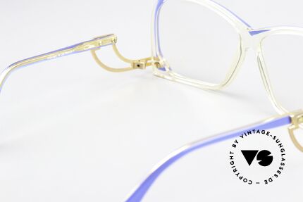 Cazal 174 Hingucker Brille Damen 80er, Fassung ist beliebig verglasbar (auch Gleitsicht), Passend für Damen
