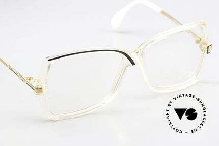 Cazal 175 Echt 80er Vintage Brille, KEINE Retromode, sondern ein Unikat von 1985, Passend für Damen