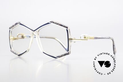 Cazal 180 Designerbrille Von 1987, ein außergewöhnlicher Hingucker - typisch Cazal!, Passend für Damen