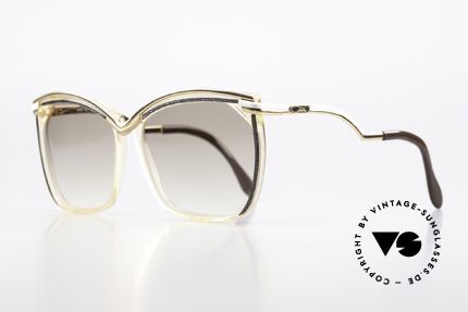 Cazal 157 Tolle Alte 80er Damenbrille, ein zauberhaftes, 45 Jahre altes, Cazal-Original, Passend für Damen