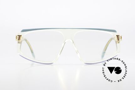 Cazal 170 Alte Brille West Germany 80s, extravagantes Rahmen-Design aus den 80ern, Passend für Damen