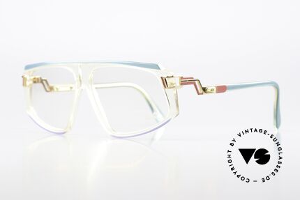 Cazal 170 Alte Brille West Germany 80s, außergewöhnliche Form- und Farbgestaltung, Passend für Damen