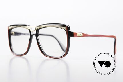 Cazal 171 80er HipHop Vintage Brille, Meisterstück vom legendären CAri ZALloni, Mr.CaZal, Passend für Herren und Damen