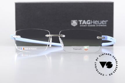Tag Heuer 3942 Reflex Randlose Titanium Brille, sportlicher und luxuriöser Lifestyle für Männer, Passend für Herren