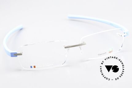 Tag Heuer 3942 Reflex Randlose Titanium Brille, KEINE Retrobrille, sondern ein Original von 2006, Passend für Herren